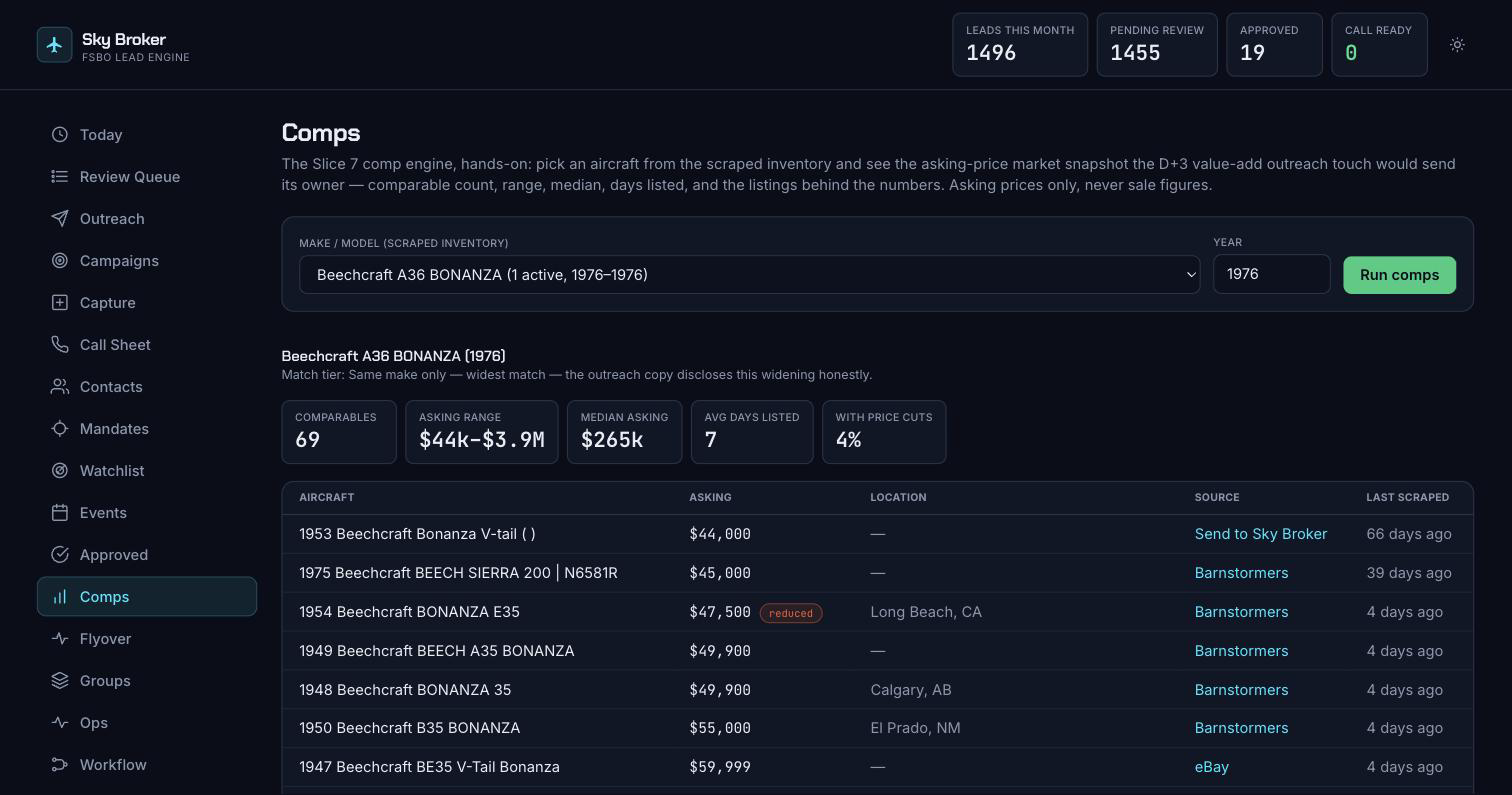 Sky Broker screenshot